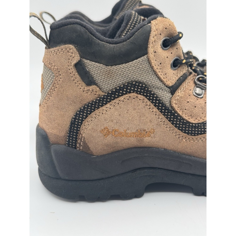 Columbia Hiking Boots Womans Brown Leather Rock Ridge Mid Size 3 - Picture 3 of 12